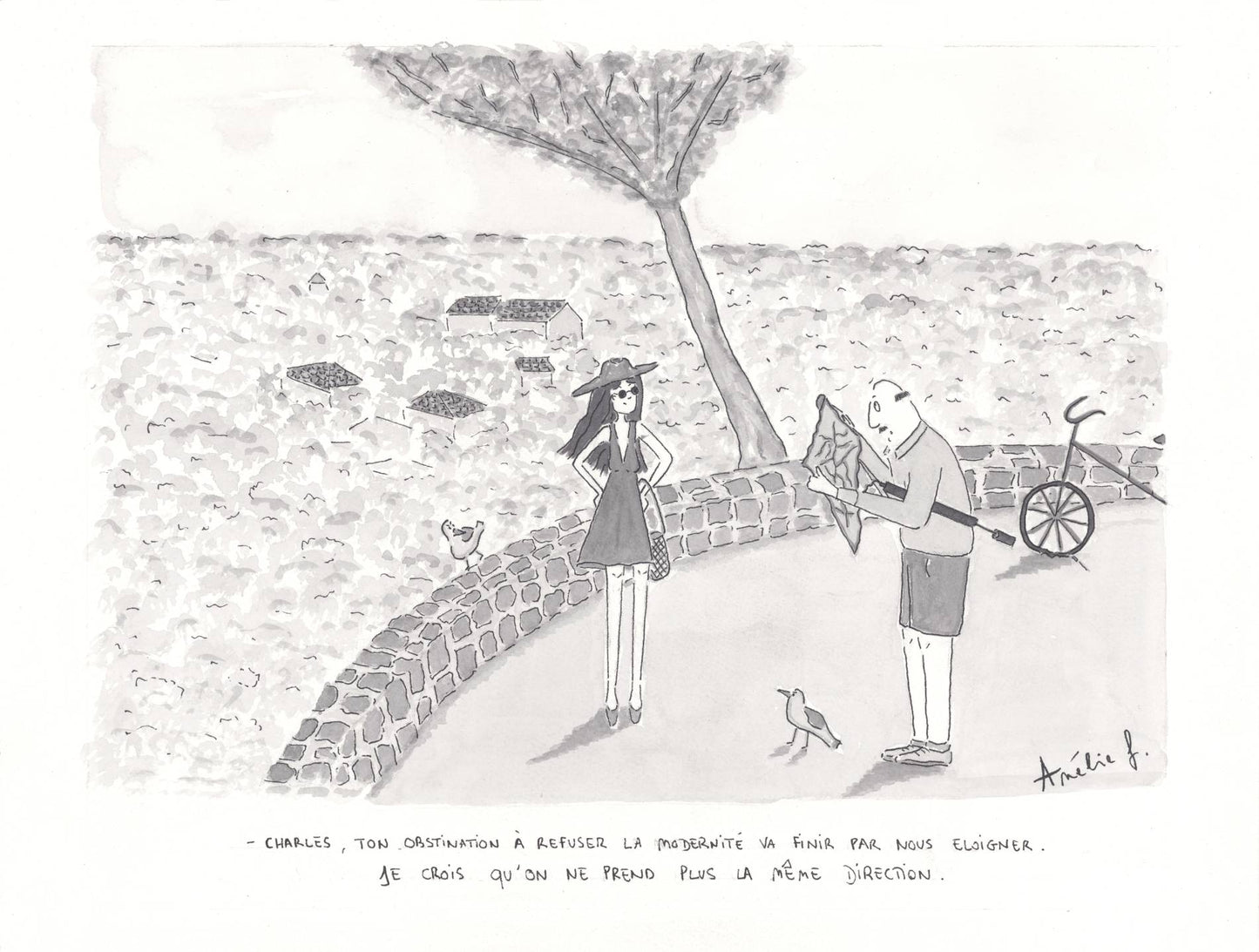 Changement de direction