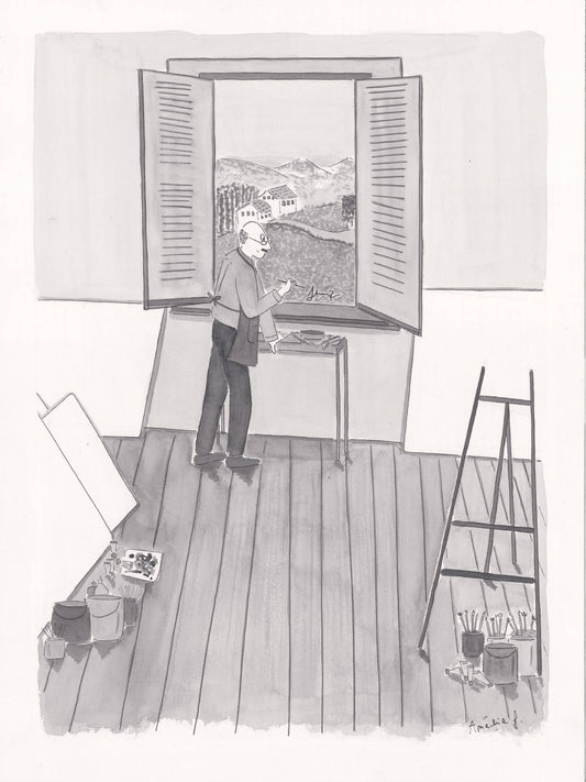 Le peintre imaginaire